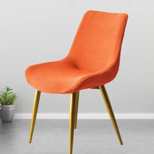 Dining Chair Slipcover Stretch Chair Seat Cover for Dining Room Chair Protectors Covers Dining, Soft Thick Washable