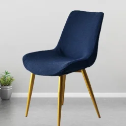 Dining Chair Slipcover Stretch Chair Seat Cover for Dining Room Chair Protectors Covers Dining, Soft Thick Washable
