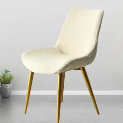 Dining Chair Slipcover Stretch Chair Seat Cover for Dining Room Chair Protectors Covers Dining, Soft Thick Washable