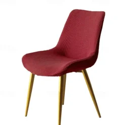 Dining Chair Slipcover Stretch Chair Seat Cover for Dining Room Chair Protectors Covers Dining, Soft Thick Washable
