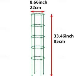 DIY Tomato Cages Plant Support CagesAssembled Multi -layer Adjustable Garden Trellis for Vegetables Fruits Climbing Plants Pots Flowers Vines