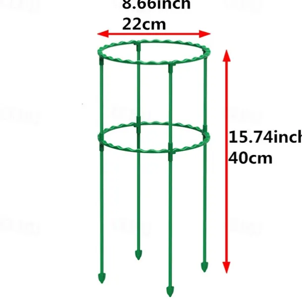 DIY Tomato Cages Plant Support CagesAssembled Multi -layer Adjustable Garden Trellis for Vegetables Fruits Climbing Plants Pots Flowers Vines