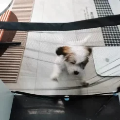 Dog Gates Indoor Pet Isolation Net Folding Safety Door Guard, Pet Isolation Net, Dog Barriers, Magic Gate for Dogs, Safety Fence for Hall Doorway, Pet Isolation Net Indoor Outdoor