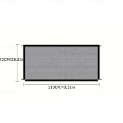 Dog Gates Indoor Pet Isolation Net Folding Safety Door Guard, Pet Isolation Net, Dog Barriers, Magic Gate for Dogs, Safety Fence for Hall Doorway, Pet Isolation Net Indoor Outdoor