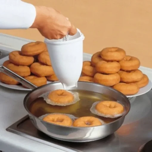 Donut Maker Dispenser Donut Making Artifact Creative Dessert Mold DIY Confectionery Pastry Baking Tools Kitchen Gadget