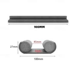 Door Bottoom Draft Stopper Adjustable Door Sweep Under Door Draft Blocker Insulator Weatherstrip Household Foam Sealing Strip