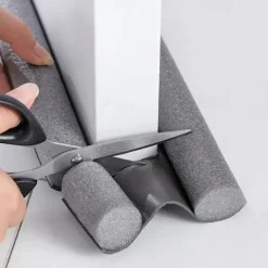 Door Bottoom Draft Stopper Adjustable Door Sweep Under Door Draft Blocker Insulator Weatherstrip Household Foam Sealing Strip