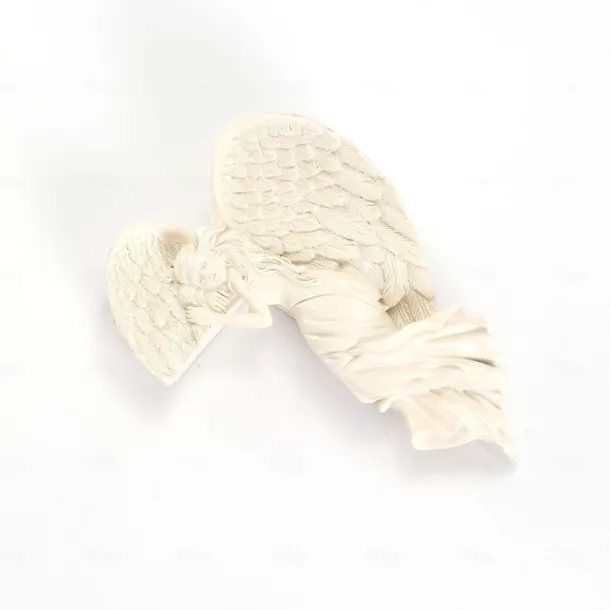 Door Frame Angel Decor Statues Ornaments with Heart-Shaped Wings Sculpture Angel in Your Corner Resin Wall Sculpture Crafts for Home Living Room Bedroom Decoration