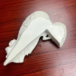 Door Frame Angel Wings Sculpture,Angels Door Frames Decoration,3D Statue Home Art Wall Decoration Resin Figurines Ornaments,for Outdoor Garden Living Room Bedroom Office