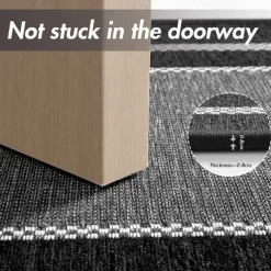 Door Mat Absorbent Inside Door Mat Front Doormats Low Profile Non Slip Entrance Mats for Entryway Kitchen Laundry Room Indoor Outdoor