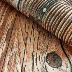 Door Mat Floor Mat Non Slip Ring of Tree 3D Trunk Wooden Log Print Area Rug Bath Mat Waterasorb for Indoor Outdoor Patio Bedroom Kitchen Office