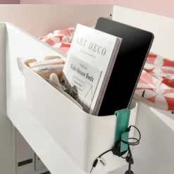 Dormitory Hanging Basket Bedside Storage Shelf - Ideal Dorm Room Bedside Organizer, Bedside Hanging Basket for Convenient Storage in Bedrooms