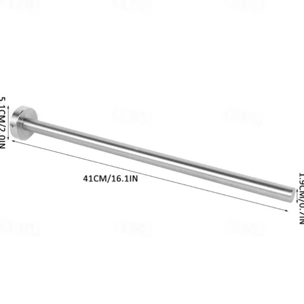 Double Arm Towel Holder 304 Stainless Steel Towel Bar Rail Wall Kitchen Hanger Shelf for Towels Bathroom Towel Rack