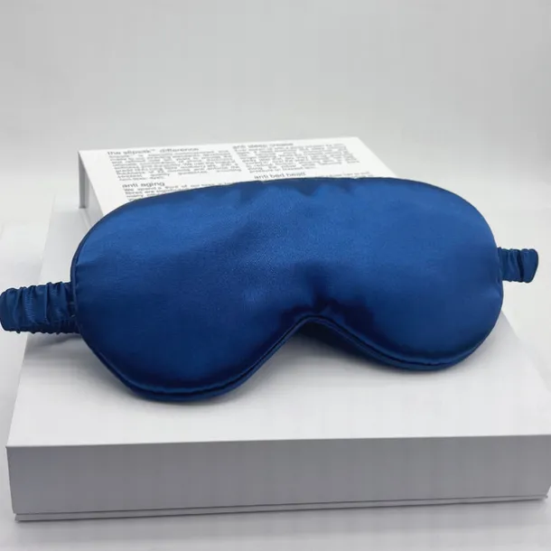 Double-sided Imitation Silk Shading Eye Mask Sleeping Elastic Travel Lunch Break Eye Mask Printing Aviation Eye Mask