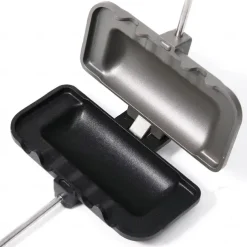 Double-sided Sandwich Baking Pan Baking Pan Outdoor Double Sided Frying Pan Sandwich Double Sided Nonstick Frying Pan With Removable Handle Aluminum Flip Top Pan