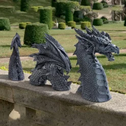 Dragon Garden Decoration Resin Dragon Statue Decorations Resin Dragon Jardin Garten Decor Easter Garden Decor Home Accessorie