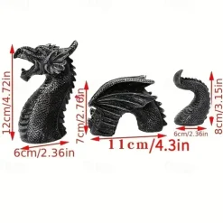 Dragon Garden Decoration Resin Dragon Statue Decorations Resin Dragon Jardin Garten Decor Easter Garden Decor Home Accessorie