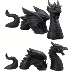 Dragon Garden Decoration Resin Dragon Statue Decorations Resin Dragon Jardin Garten Decor Easter Garden Decor Home Accessorie