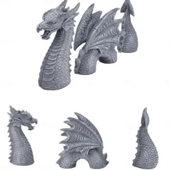 Dragon Garden Decoration Resin Dragon Statue Decorations Resin Dragon Jardin Garten Decor Easter Garden Decor Home Accessorie