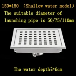 Drain New Design Contemporary / Modern Stainless Steel / Iron 1pc - Hotel bath Floor Mounted