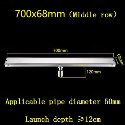 Drain New Design Modern Stainless Steel / Iron 1pc - Hotel bath Floor Mounted