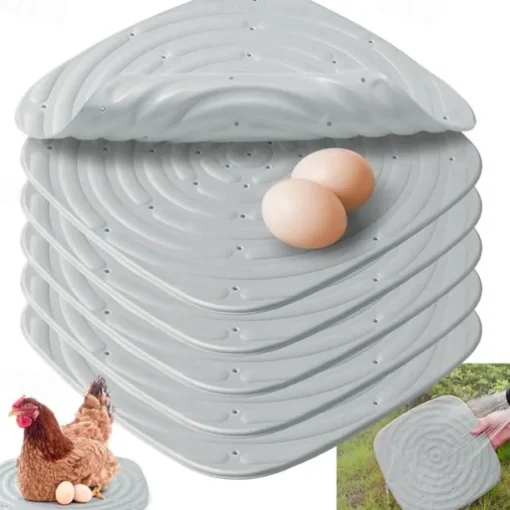 Durable Chicken Nesting Pads 6pcs Durable Washable Chicken Nesting Pads 14.2x12 Inches Reusable Nest Box Liners For Laying Eggs, Farm Hen Supplies