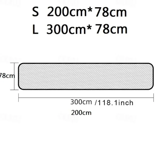 Durable Child Safety Protective Net Multipurpose Bannister Guard Deck Fence Fine Mesh Protect for Balcony Garden Yard Stairs