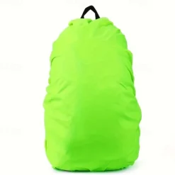 Durable Portable Outdoor Backpack, 1pc Vibrant Backpack with Cover, Ideal for Travel, Camping, and Sports Accessories, Camping Gear