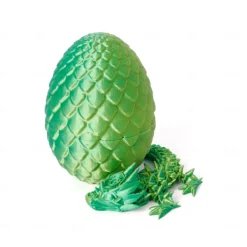 Easter 3D Printed Dragon Egg, Mystery Crystal Dragon Egg Fidget Toys Surprise, Easter Eggs Articulated Crystal Dragon Eggs with Dragon Inside
