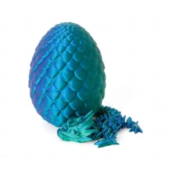 Easter 3D Printed Dragon Egg, Mystery Crystal Dragon Egg Fidget Toys Surprise, Easter Eggs Articulated Crystal Dragon Eggs with Dragon Inside