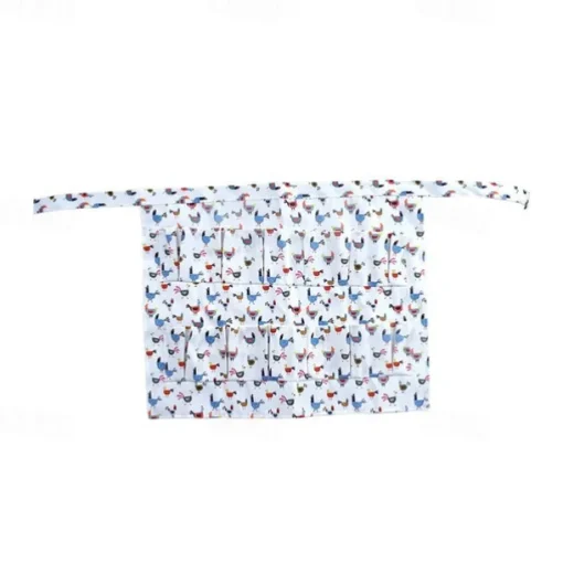 Egg Collection Cloth,Adult Reusable Multifunctional Chicken Egg Collection Apron 12 Pockets For The Walk