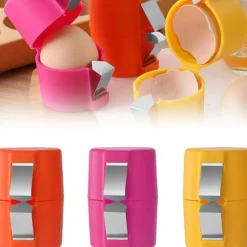 Egg Shell Opener, 2025 New Egg Cracker Tool for Raw Eggs, Handheld Eggs Breaker Multifunctional Egg Cutter Egg Cracker and Separator for Cooking Camping Kitchen Gadgets
