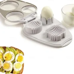 Eggs Slicer for Cooking Eggs, Stainless Steel Eggs Cutter, Eggs Slicer, Portable Eggs Cutter, Multi-Purpose Cutting Tool