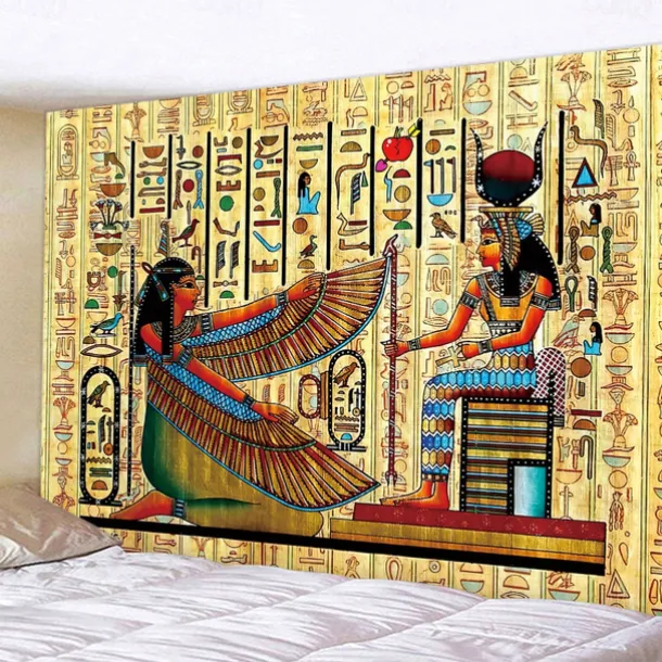 Egyptian Hanging Tapestry Wall Art Large Tapestry Mural Decor Photograph Backdrop Blanket Curtain Home Bedroom Living Room Decoration