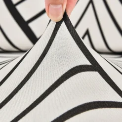 Elastic Floral Dining Chair Covers High Back Dining Chair Cover Stylish and Stretchable Slipcovers for Dining Room Chairs Protects Against Spills Stains and Wear