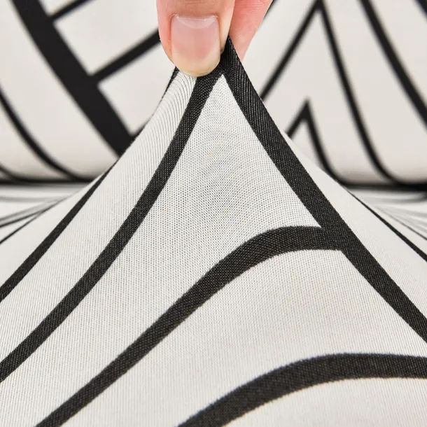 Elastic Floral Dining Chair Covers High Back Dining Chair Cover Stylish and Stretchable Slipcovers for Dining Room Chairs Protects Against Spills Stains and Wear