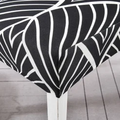 Elastic Floral Dining Chair Covers High Back Dining Chair Cover Stylish and Stretchable Slipcovers for Dining Room Chairs Protects Against Spills Stains and Wear