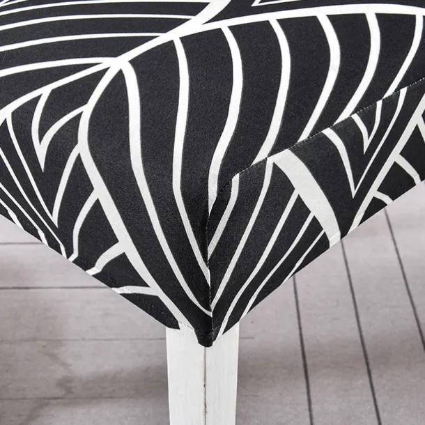 Elastic Floral Dining Chair Covers High Back Dining Chair Cover Stylish and Stretchable Slipcovers for Dining Room Chairs Protects Against Spills Stains and Wear