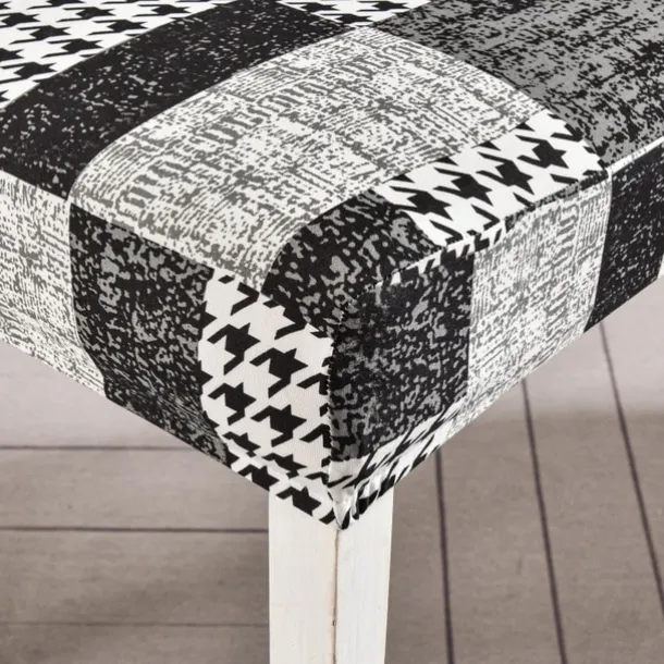 Elastic Floral Dining Chair Covers High Back Dining Chair Cover Stylish and Stretchable Slipcovers for Dining Room Chairs Protects Against Spills Stains and Wear