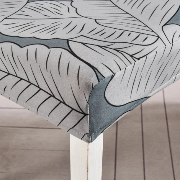 Elastic Floral Dining Chair Covers High Back Dining Chair Cover Stylish and Stretchable Slipcovers for Dining Room Chairs Protects Against Spills Stains and Wear