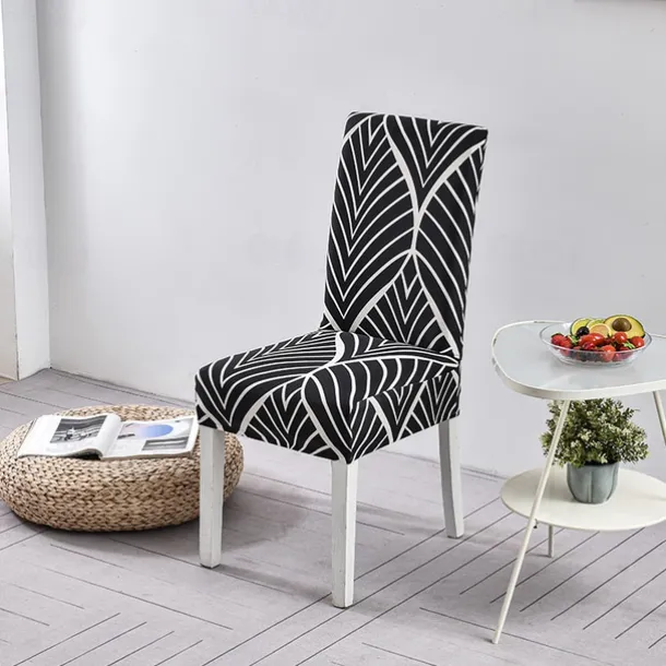 Elastic Floral Dining Chair Covers High Back Dining Chair Cover Stylish and Stretchable Slipcovers for Dining Room Chairs Protects Against Spills Stains and Wear