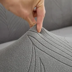 Elastic Jacquard Fabric Armchair Sofa Cover Stretch Couch Cover Sectional L Shape Sofa Slipcover Corner Case for Living Room 1/2/3/4 Seat