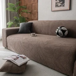 Elastic Jacquard Fabric Sofa Cover Stretch Couch Cover Sectional L Shape Sofa Slipcover Corner Case for Living Room 1/2/3/4 Seat