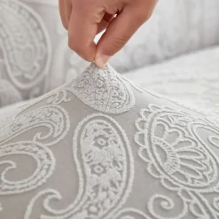 Elastic Jacquard Fabric Style of Skirt Sofa Cover Stretch Couch Cover Sectional L Shape Sofa Slipcover Corner Case for Living Room 1/2/3/4 Seat