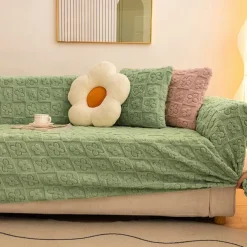 Elastic Jacquard Fabric Sofa Cover Stretch Couch Cover Sectional L Shape Sofa Slipcover Corner Case for Living Room 1/2/3/4 Seat