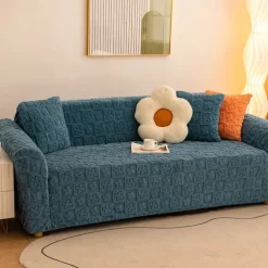 Elastic Jacquard Fabric Sofa Cover Stretch Couch Cover Sectional L Shape Sofa Slipcover Corner Case for Living Room 1/2/3/4 Seat