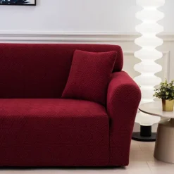 Elastic Jacquard Fabric Sofa Cover Stretch Couch Cover Sectional L Shape Sofa Slipcover Corner Case for Living Room 1/2/3/4 Seat