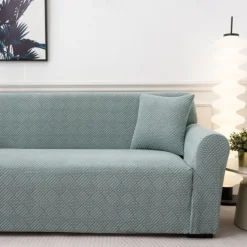 Elastic Jacquard Fabric Sofa Cover Stretch Couch Cover Sectional L Shape Sofa Slipcover Corner Case for Living Room 1/2/3/4 Seat