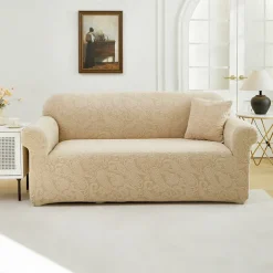 Elastic Jacquard Fabric Sofa Cover Stretch Couch Cover Sectional L Shape Sofa Slipcover Corner Case for Living Room 1/2/3/4 Seat
