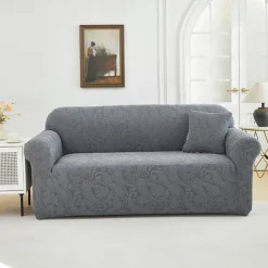 Elastic Jacquard Fabric Sofa Cover Stretch Couch Cover Sectional L Shape Sofa Slipcover Corner Case for Living Room 1/2/3/4 Seat